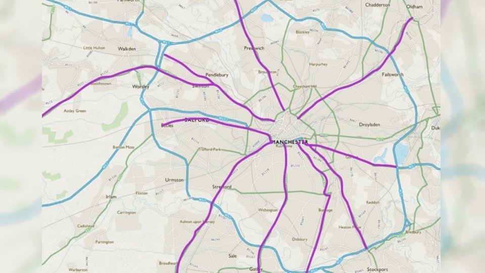 A route along the A62 from Oldham is being considered by the local authority