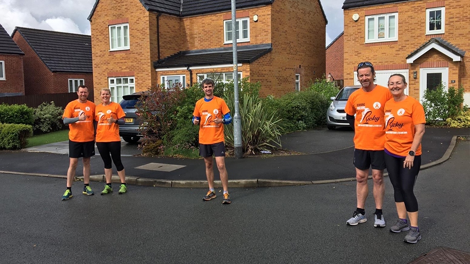 Walking for Ricky Casey