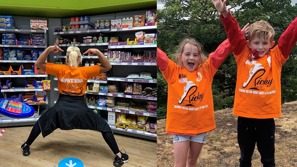 Walking for Ricky Casey