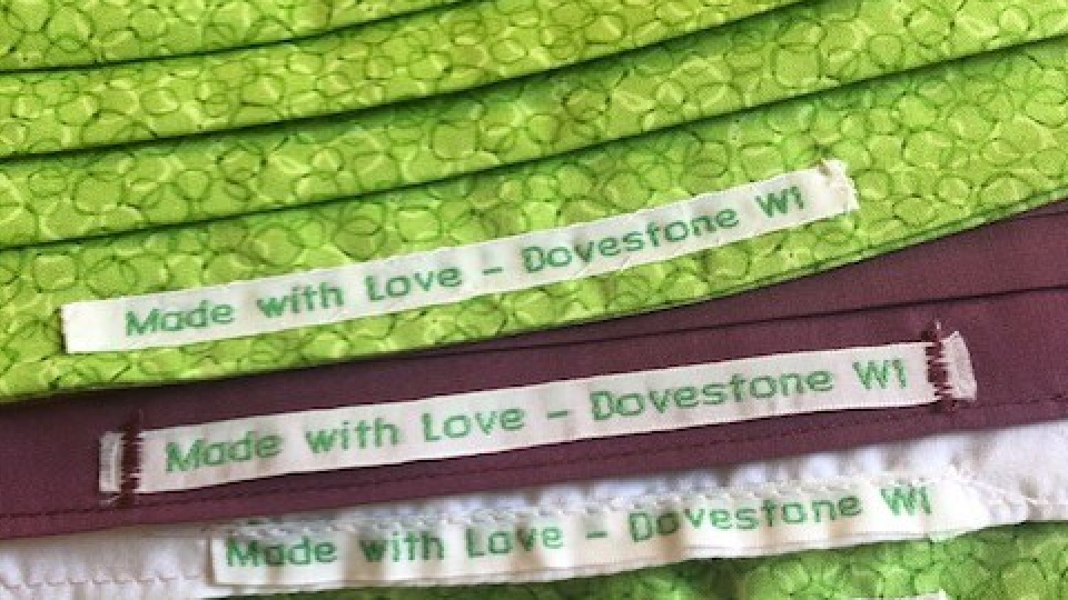 In three weeks Dovestone WI have raised £3,000 as part of their mission to turn 'fabric into food' for needy families In three weeks Dovestone WI have raised £3,000 as part of their mission to turn 'fabric into food' for needy families