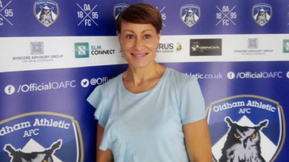 Latics managing director Natalie Atkinson Latics managing director Natalie Atkinson