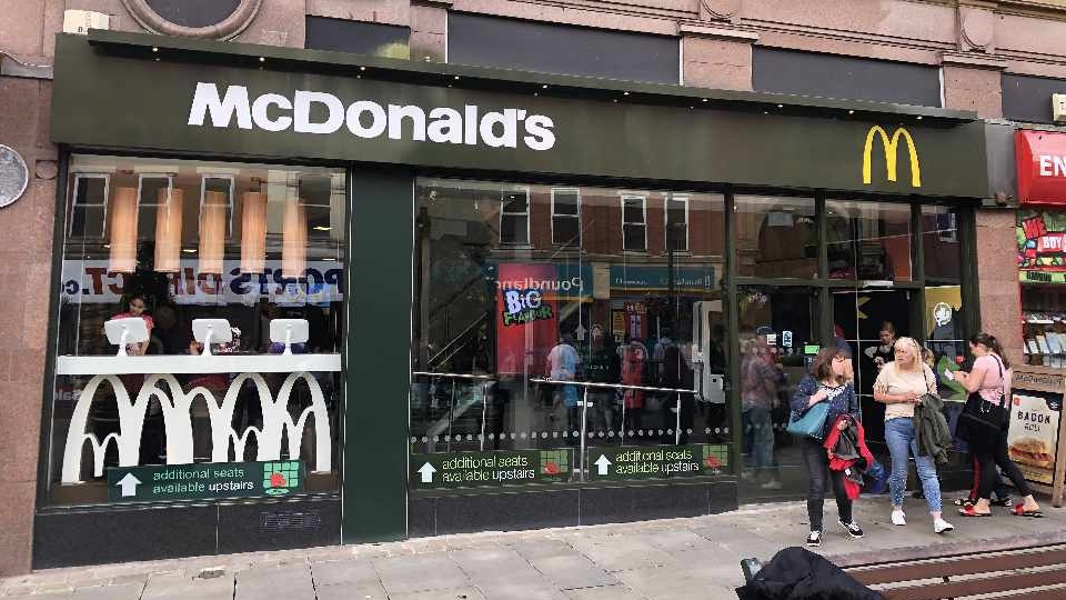 McDonald's in Oldham town centre re-opens today
