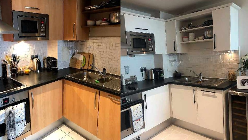 Kelly Sullivan has refreshed her kitchen during lockdown Kelly Sullivan has refreshed her kitchen during lockdown