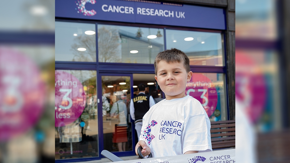 Corey Ashton-Barker was the special VIP guest when the Oldham shop opened last year in High Street