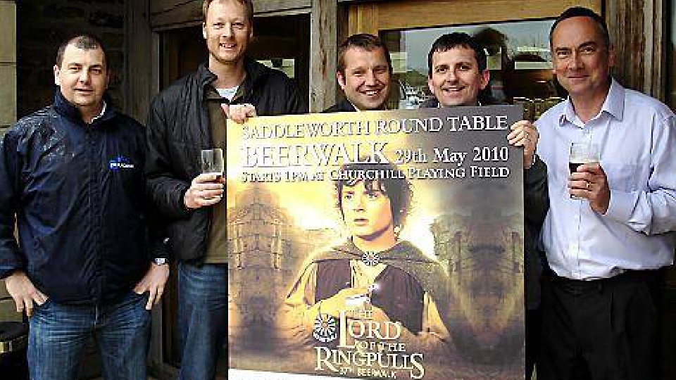 Good times: the poster from Round Table's 2010 beerwalk Good times: the poster from Round Table's 2010 beerwalk