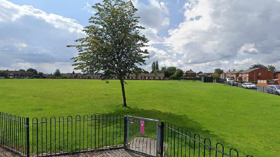 The playing fields off Recreation Road