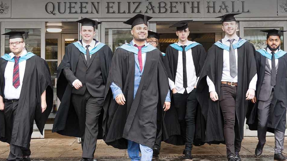 Happy days: For UCO students at their graduation ceremony last year