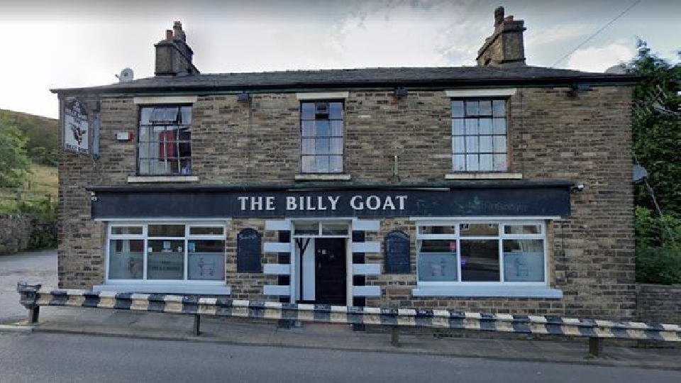 The Billy Goat pub in Mossley. Photo courtesy of Google Maps The Billy Goat pub in Mossley. Photo courtesy of Google Maps