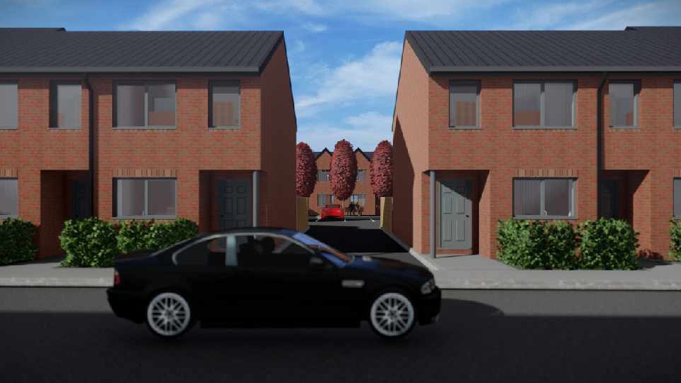 The Phoenix Ironworks development will be a mix of one bedroom apartments and two and three bedroom family homes