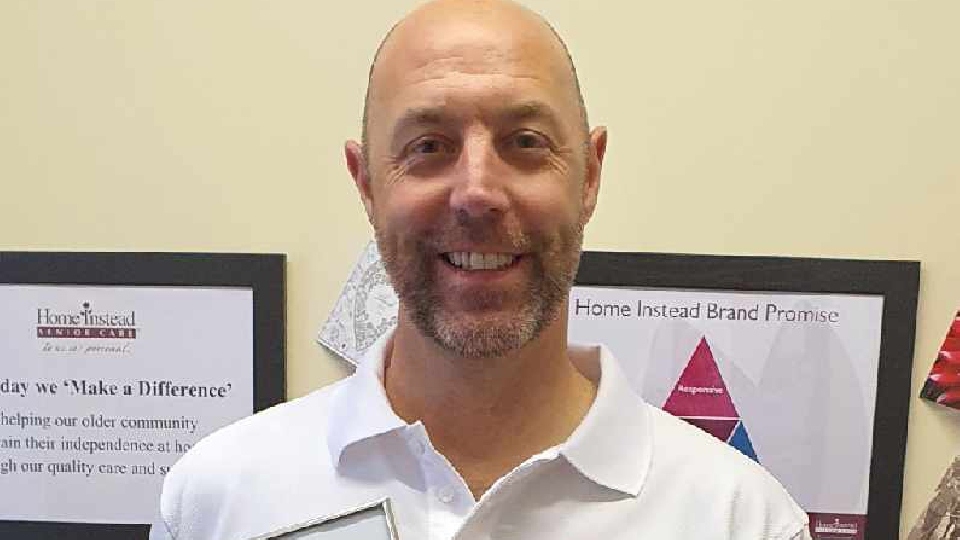 Mick Sheehan, the owner of Home Instead Senior Care Oldham and Saddleworth Mick Sheehan, the owner of Home Instead Senior Care Oldham and Saddleworth
