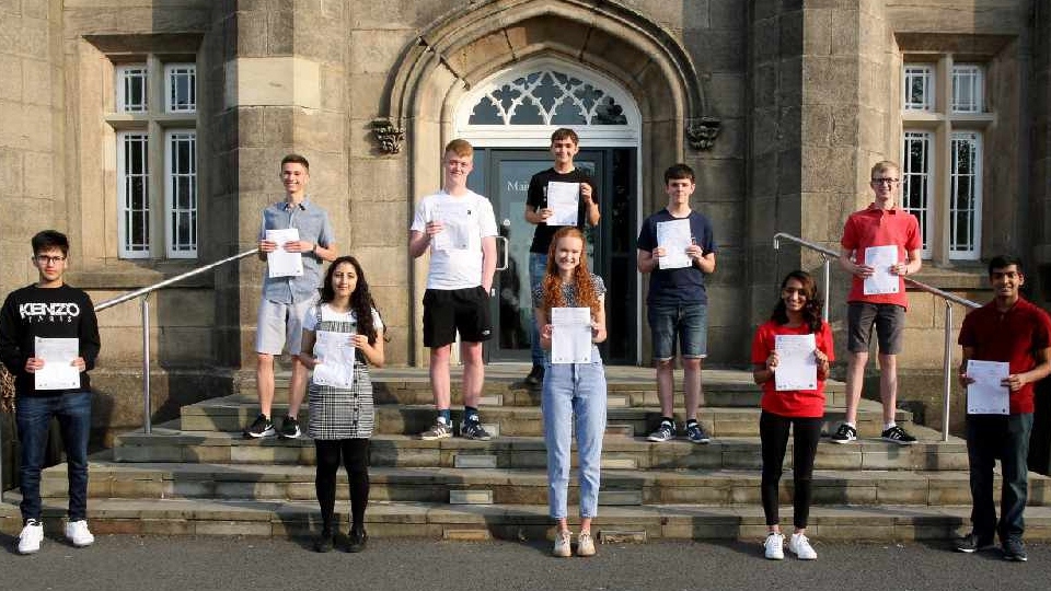 Blue Coat A level students celebrate their results