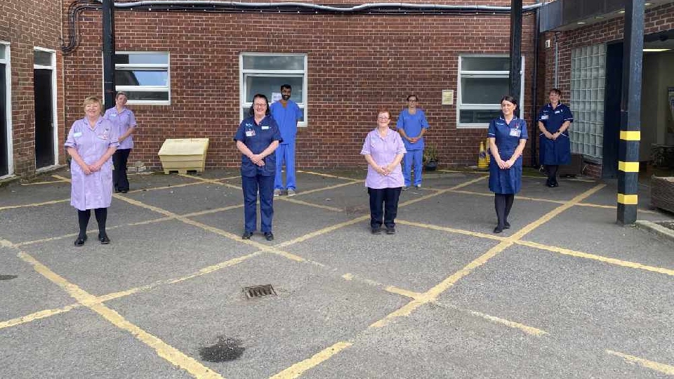 Dr Kershaw's nursing team Dr Kershaw's nursing team