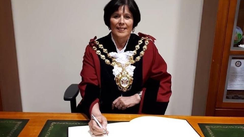 Mayor of Oldham Cllr Ginny Alexander Mayor of Oldham Cllr Ginny Alexander
