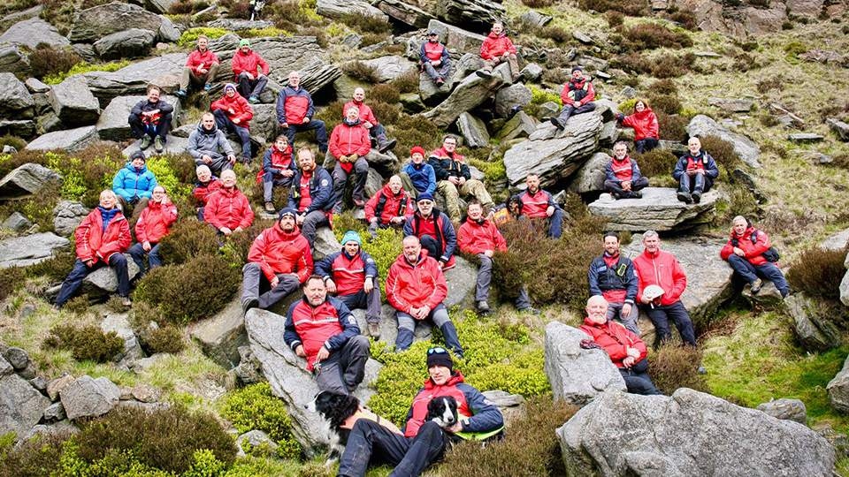 Eight of the Mountain Rescue Team were called into action Eight of the Mountain Rescue Team were called into action