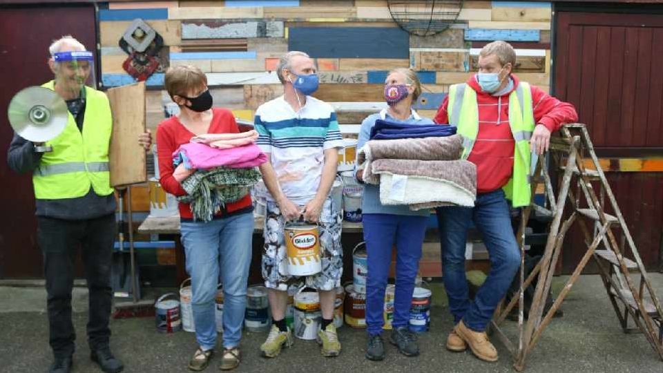 Emmaus Mossley volunteers gear up for Recycle Week 2020 Emmaus Mossley volunteers gear up for Recycle Week 2020