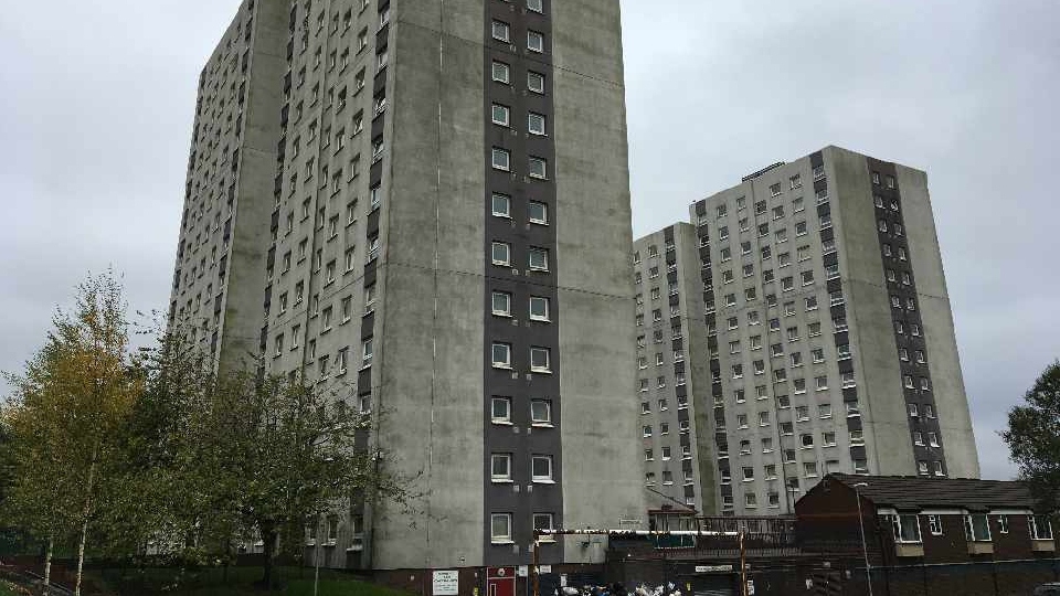 Agreement has been given to knock the iconic tower blocks down. Agreement has been given to knock the iconic tower blocks down.