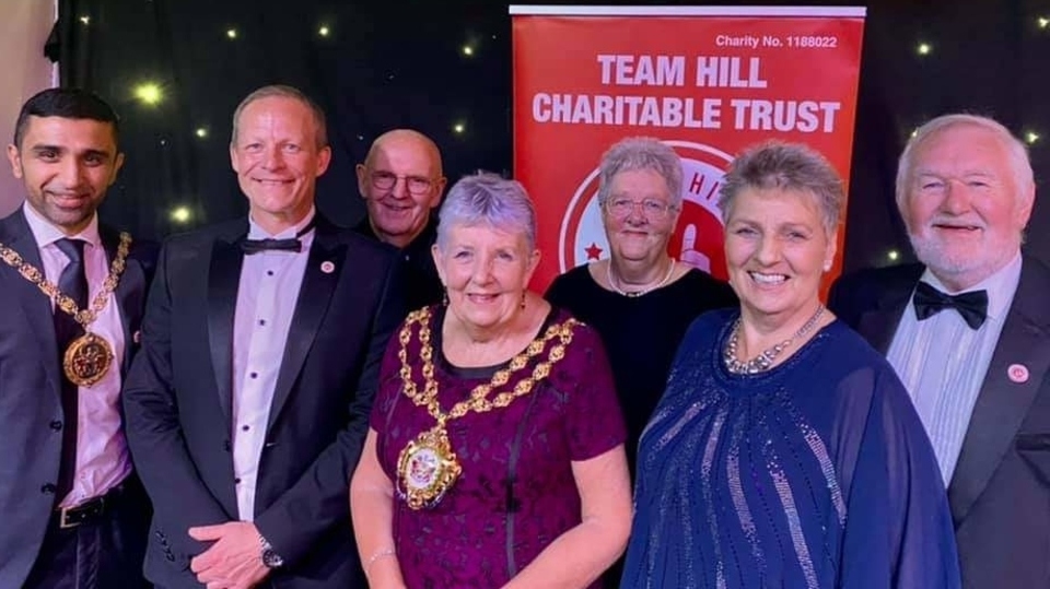 The Mayor of Oldham, Cllr Jenny Harrison, said: “Team Hill Charitable Trust has raised many thousands of pounds for numerous causes.