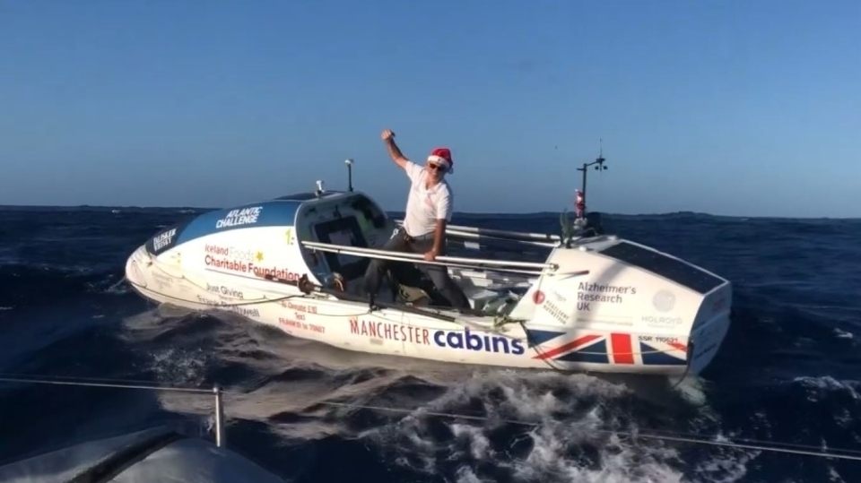 Atlantic rowing hero Frank Rothwell Atlantic rowing hero Frank Rothwell