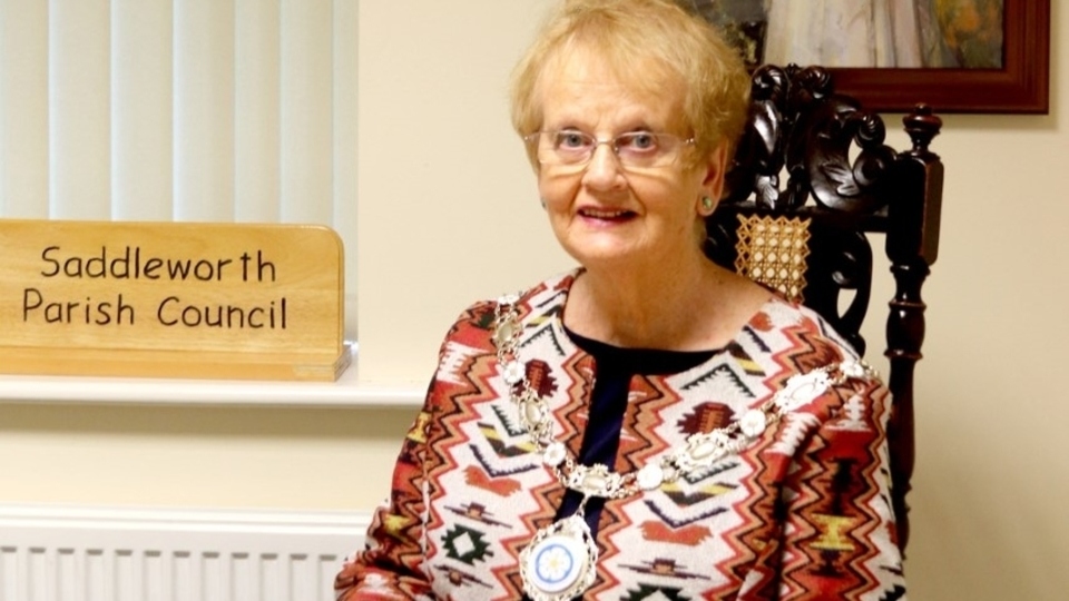 Saddleworth Parish Council Chairman, Councillor Barbara Beeley Saddleworth Parish Council Chairman, Councillor Barbara Beeley