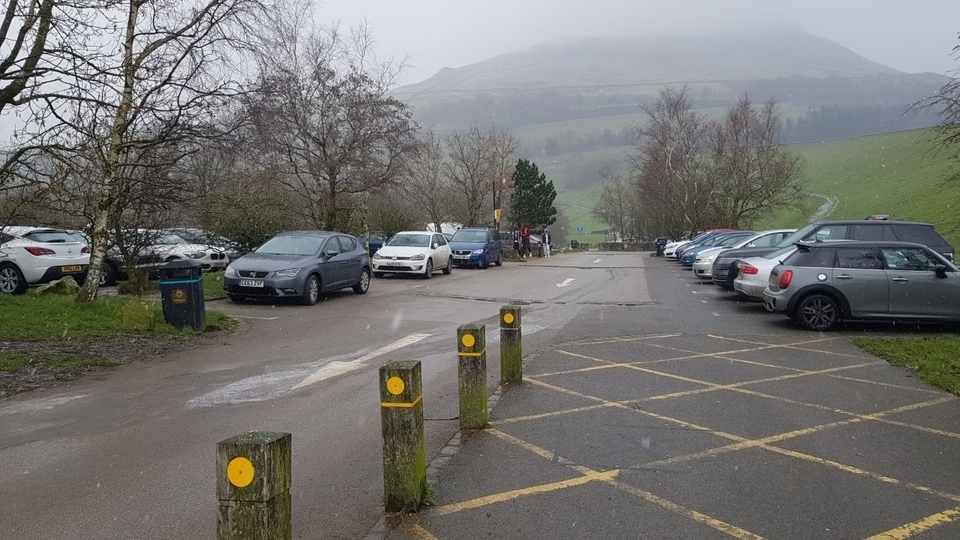 A busy recent Dovestone car park scene