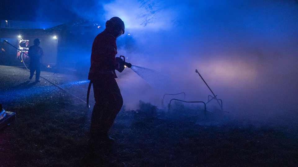 Firefighters responded to an increased number of incidents Firefighters responded to an increased number of incidents