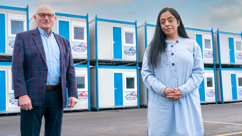 Frank Rothwell and Cllr Arooj Shah Frank Rothwell and Cllr Arooj Shah