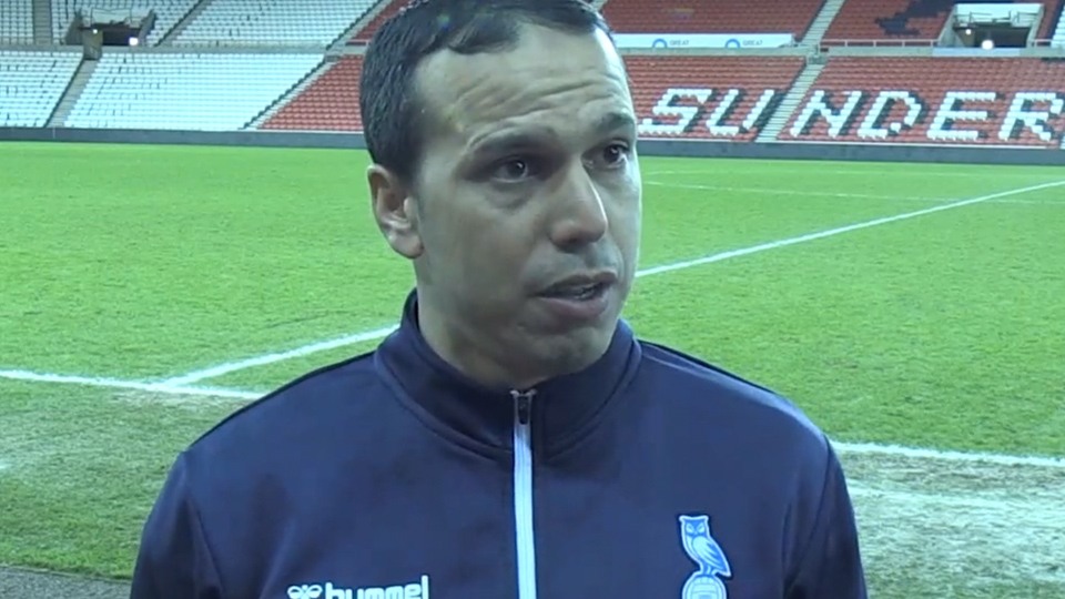 Selim Benachour speaking after the Sunderland win Selim Benachour speaking after the Sunderland win