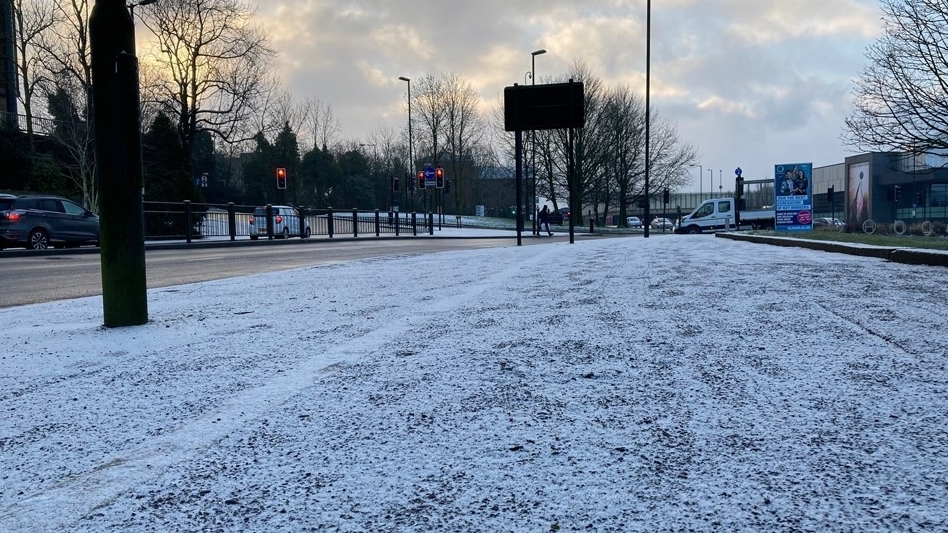 Wintry showers and a risk of snow over the hills this weekend Wintry showers and a risk of snow over the hills this weekend