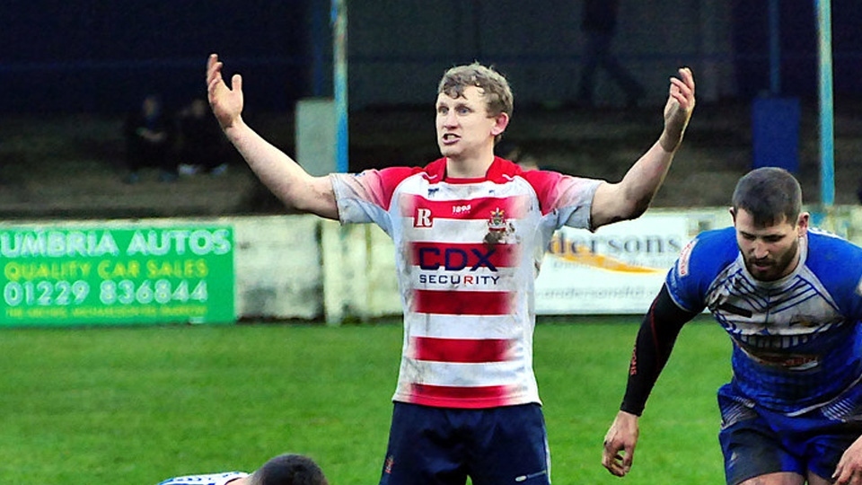 Oldham's club captain Gareth Owen