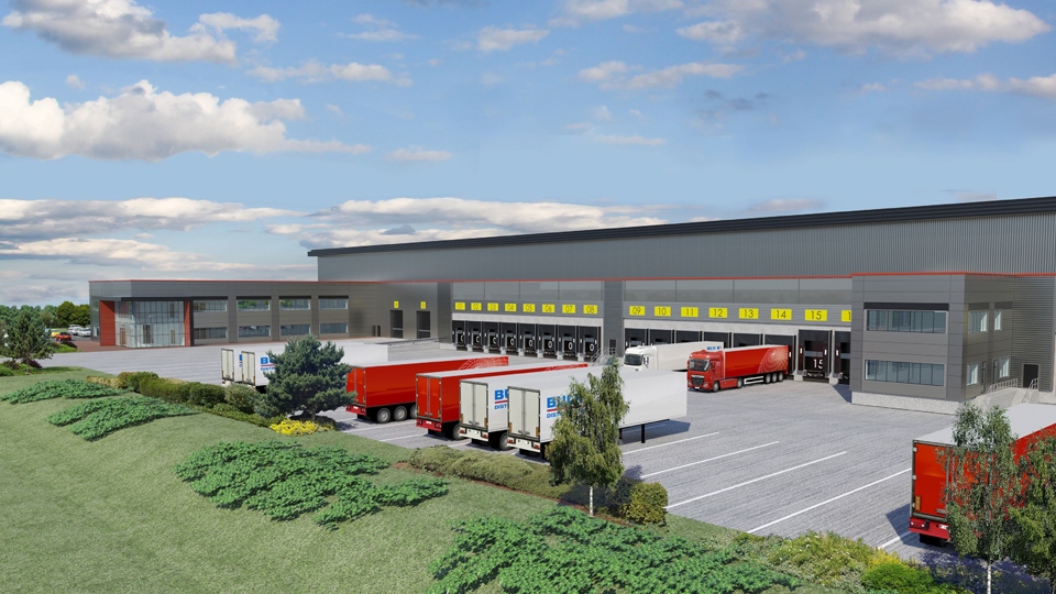 The proposed warehouse in Chadderton