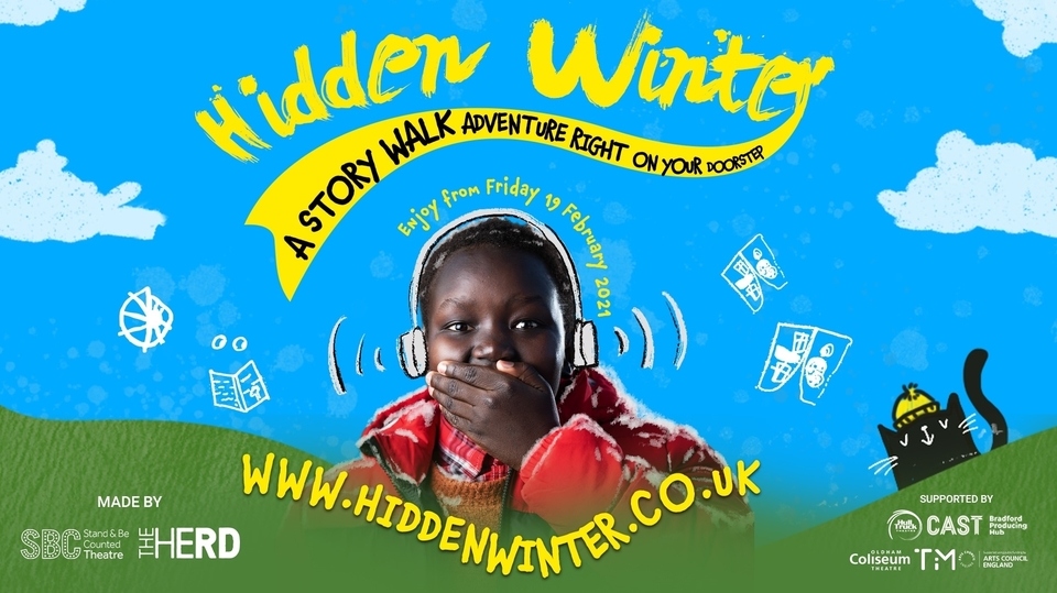 Hidden Winter follows eight-year-old Hiba, a mischievous cat, and a trail of winter clothes in a story celebrating the joys and difficulties of making friends in a new place