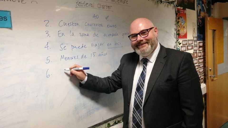 Dan Storer was a flight attendant for a major airline before becoming a teacher Dan Storer was a flight attendant for a major airline before becoming a teacher