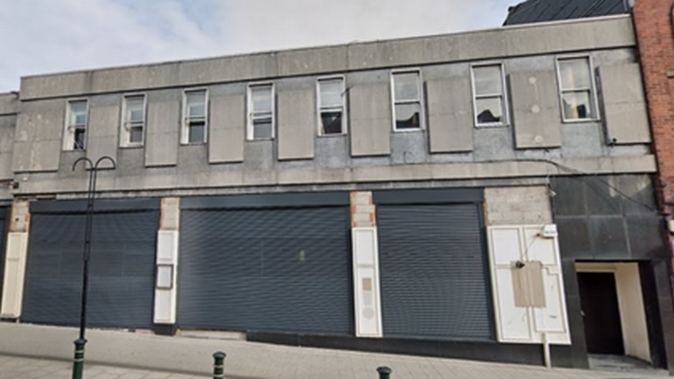 The site of the former Squire Knott pub on Yorkshire Street in Oldham. Image courtesy of Google Street View