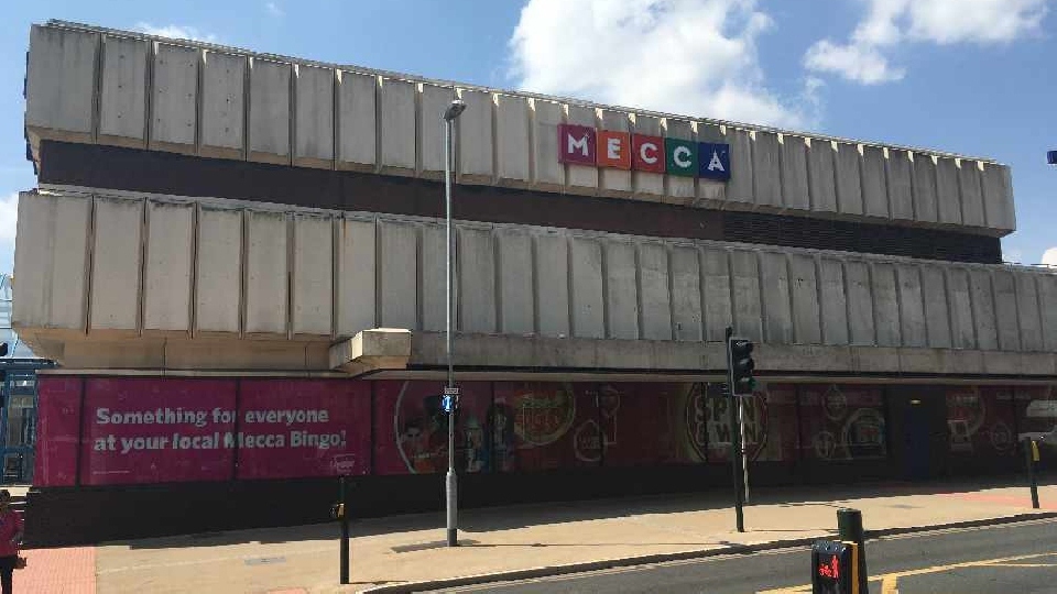 The Mecca Bingo site in Oldham The Mecca Bingo site in Oldham
