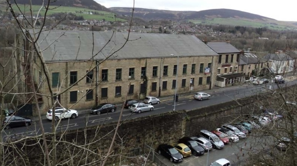 The Britannia Mill in Mossley