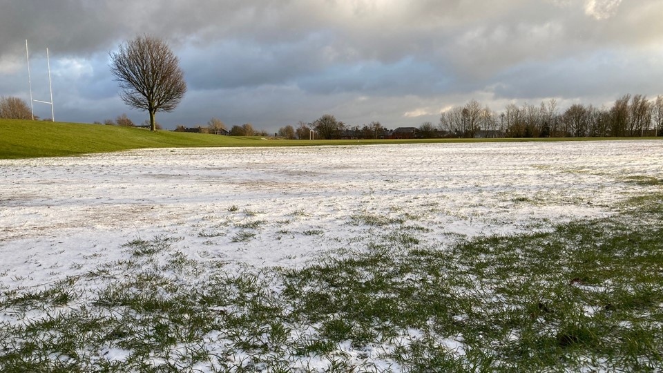 It will remain bitterly cold and windy overnight tonight. This is the scene currently at Oldham Edge It will remain bitterly cold and windy overnight tonight. This is the scene currently at Oldham Edge