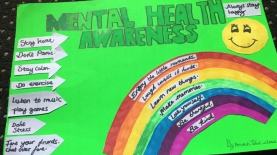 All the schoolchildren learned about the five ways to wellbeing All the schoolchildren learned about the five ways to wellbeing