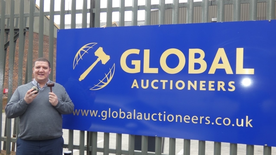 Global Auctioneers’ Managing Director Marcel Duffy