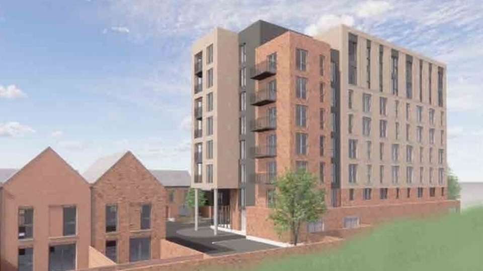 The plans for the First Choice Homes West Vale development in Oldham