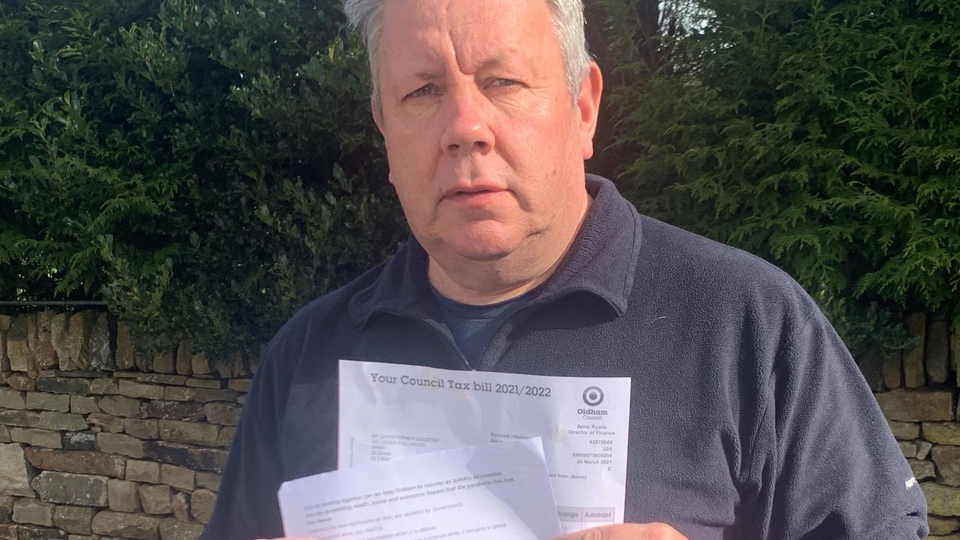 Councillor Chris Gloster accused the council of 'electioneering' Councillor Chris Gloster accused the council of 'electioneering'