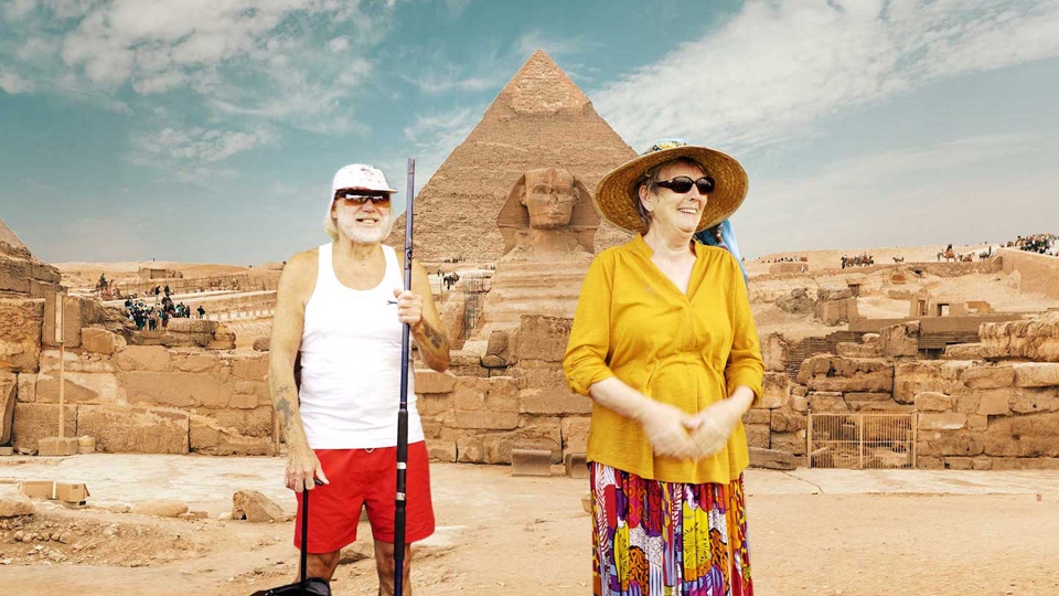Armchair Adventures Pyramids of Giza mockup