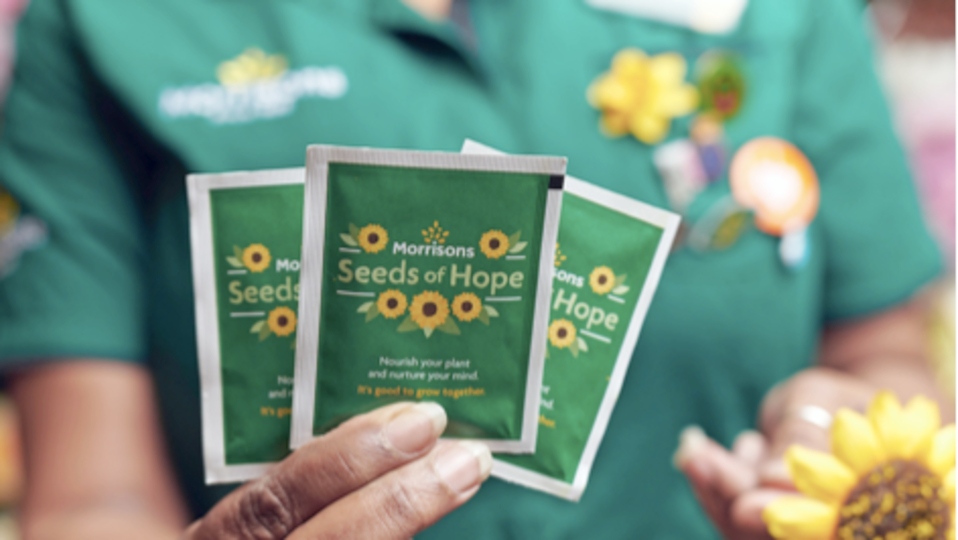 'Seeds of Hope' being given out free at Morrisons