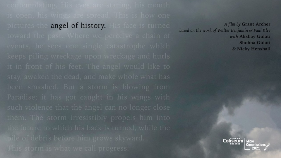 Angel of History is a moving short film by digital artist Grant Archer