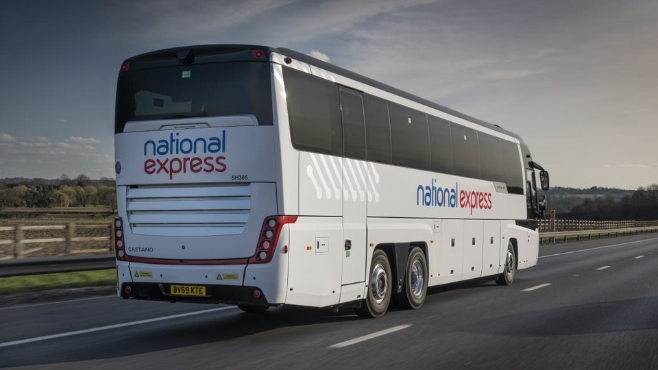 National Express bookings for travel in the week from Monday, April 12 have increased by 37%