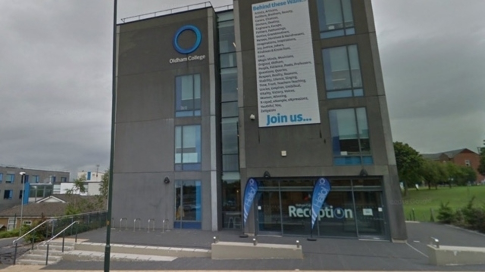 All Further Education colleges in Greater Manchester are part of the Greater Manchester Colleges Group, including Oldham College All Further Education colleges in Greater Manchester are part of the Greater Manchester Colleges Group, including Oldham College