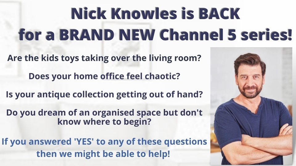 Nick Knowles and his wonderful team of designers will transform two rooms, redecorate, declutter and help the family fall back in love with their home
