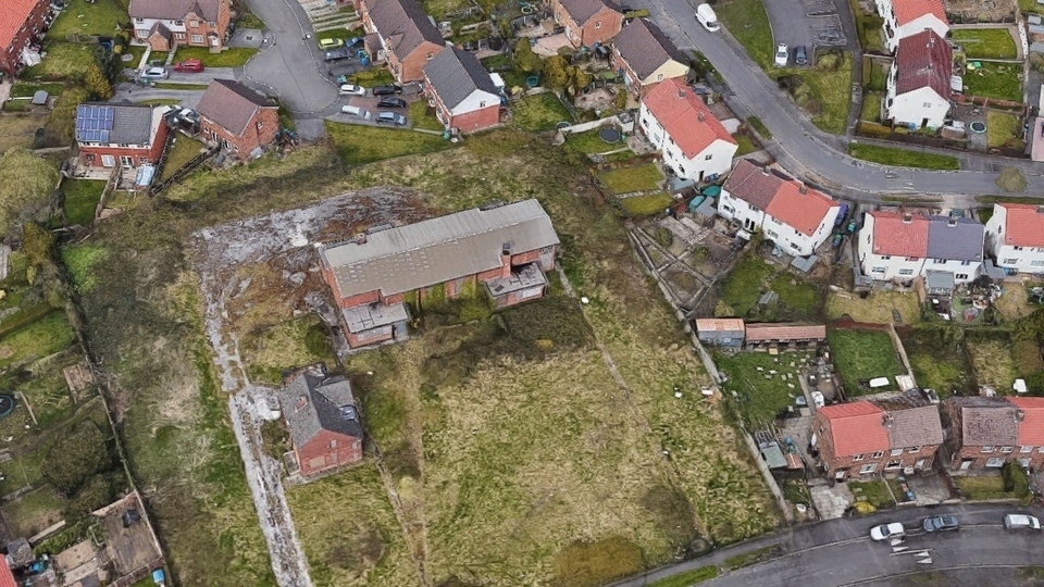 The site of St Cuthbert's Church in Fitton Hill. Image courtesy of Google Maps