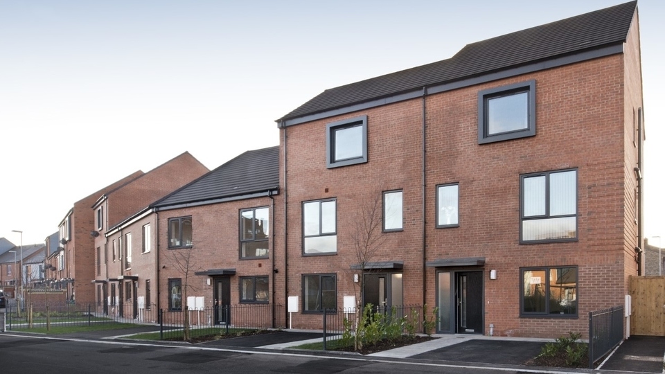 Some of the brand new ENGIE homes at Primrose Bank