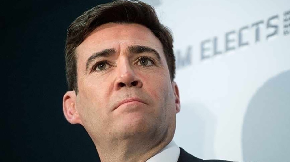 Labour Mayor of Greater Manchester Andy Burnham