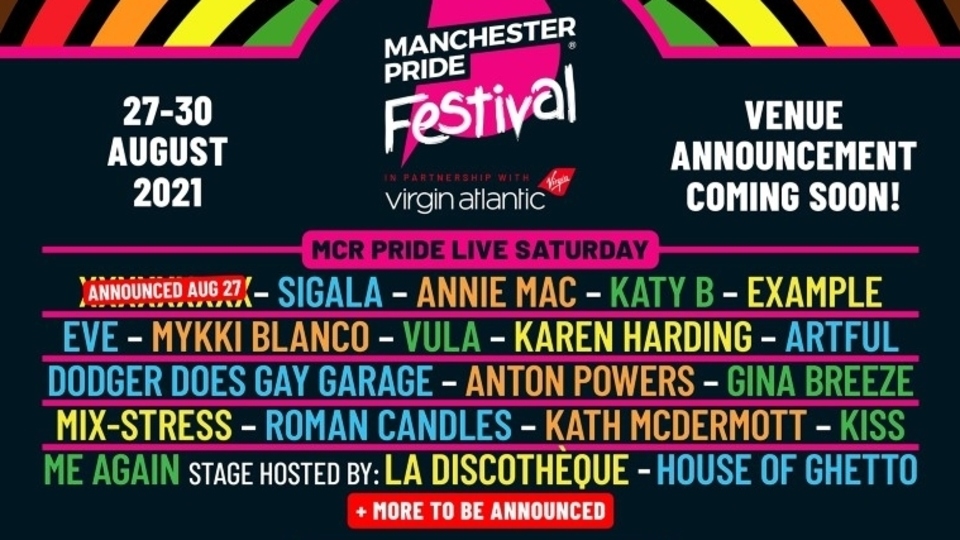 For more information about the festival, visit: www.manchesterpride.com
